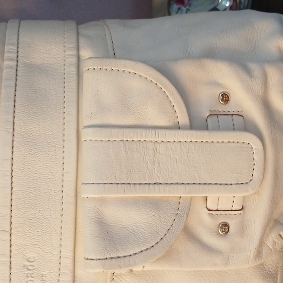 Kate Spade White Leather Shoulder Bag And Kate Spade Card Holder - Picture 4 of 16